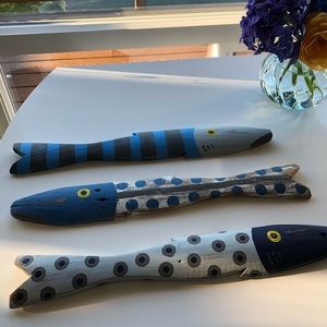 🐠 Wooden Fish Beach Decor 🐟